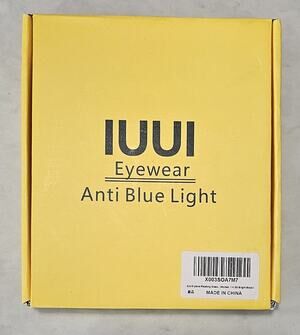 IUUI 5 Pack Anti Blue Light Reading Glasses +1.50 Women's Black NEW